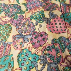 Hearts Cotton Fabric 42 x 24